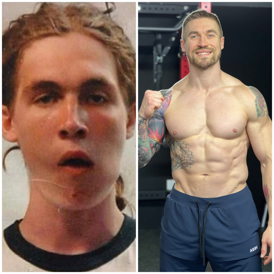 I wasn't always fit. Very far from it actually